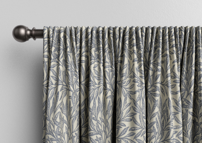 William Morris At Home Willow, Indigo - Made to Measure Curtains - Image 9